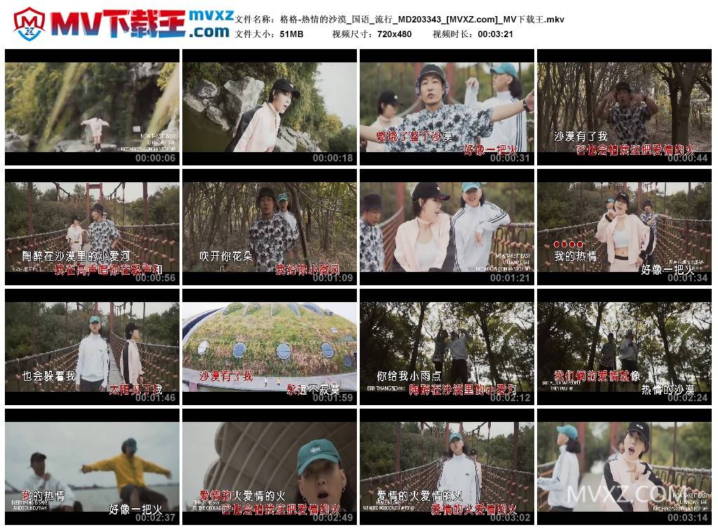 格格-热情的沙漠_国语_流行_MD203343